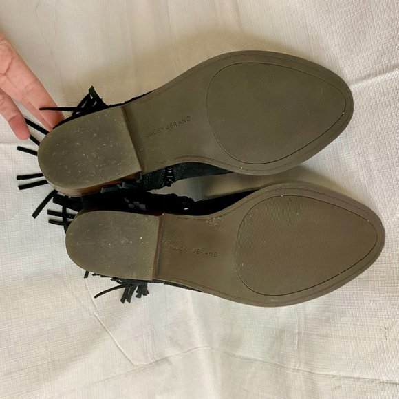 Lucky Brand Freedah Suede Bootie - Picture 5 of 8